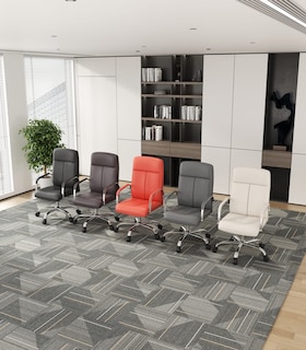 Foto 8 | Foto 8 | Silla de Oficina Eke Life Home 8720 Negro