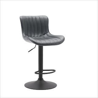 Foto 1 | Foto 1 | Banco Giratorio EKE Life Home Respaldo Moderno Gris