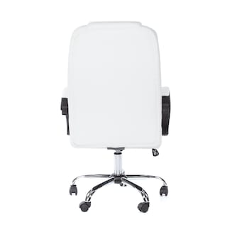 Foto 4 | Foto 4 | Silla de Escritorio Eke Life Home YX-2227 color Blanco Ergonómica con Tapizado de Cuero Sintético