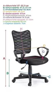 Foto 2 | Foto 2 | Silla Ejecutiva I Seating Winchester color Negro