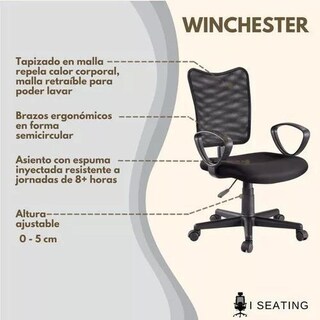 Foto 3 | Foto 3 | Silla Ejecutiva I Seating Winchester color Negro