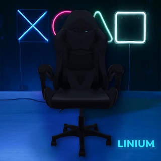 Foto 3 | Foto 3 | Silla Gamer Linium Negra