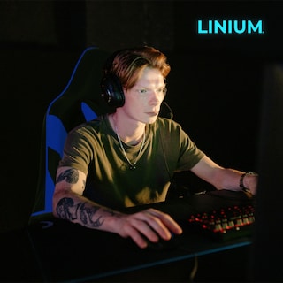 Foto 8 | Foto 8 | Silla Gamer Linium Azul