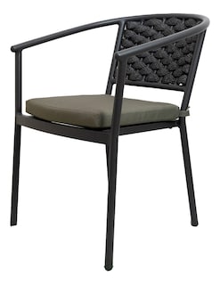 Foto 1 | Foto 1 | Silla Yorbi Jauz con Cojín Verde Base de Aluminio