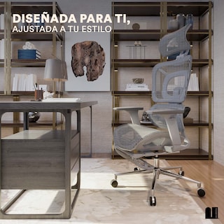Foto 8 | Foto 8 | Silla De Oficina Premium Mubson. Silla Ejecutiva Astra Gris