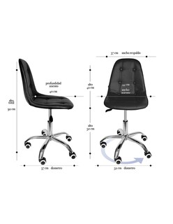 Foto 2 | Foto 2 | Silla Oficina Vinipiel Ergonómica Moderna Ejecutiva