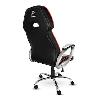 Foto 2 | Foto 2 | Silla Gamer Naceb Na-0910 Piel Sintética Blanco/negro