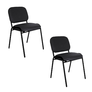 Foto 1 | Foto 1 | Offiho Set De 2 Sillas Ecovisita Para Oficinas, Salas De Espera O Consultorios Con Tapiz De Tela