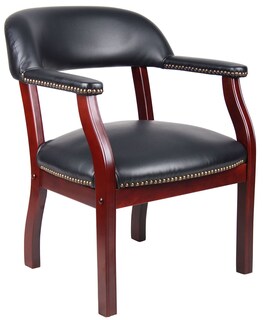 Foto 1 | Foto 1 | Silla De Capitán Boss Office Products Gfa015 De Tela Negra - Venta Internacional.