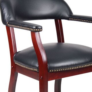 Foto 2 | Foto 2 | Silla De Capitán Boss Office Products Gfa015 De Tela Negra - Venta Internacional.