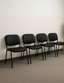 Foto 7 | Foto 7 | Offiho Silla De Oficina Ecovisita Para Salas De Espera, Consultorios En Tapiz Vinil Piel