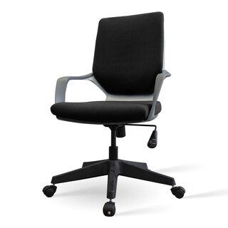 Foto 2 | Foto 2 | Silla Ergonómica De Oficina Ajustable Con Cojín De Tela, Giratoria, Diseño Para Gaming Y Trabajo, Respaldo Alto