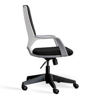 Foto 4 | Foto 4 | Silla Ergonómica De Oficina Ajustable Con Cojín De Tela, Giratoria, Diseño Para Gaming Y Trabajo, Respaldo Alto