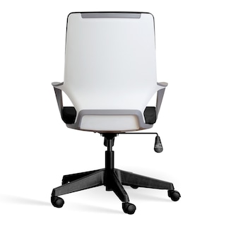 Foto 5 | Foto 5 | Silla Ergonómica De Oficina Ajustable Con Cojín De Tela, Giratoria, Diseño Para Gaming Y Trabajo, Respaldo Alto