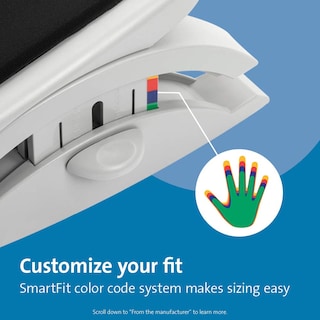 Foto 4 | Foto 4 | Reposapiés Kensington Smartfit Comfort De Espuma Viscoelástica Blanco/negro - Venta Internacional.