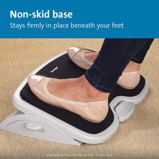 Foto 6 | Foto 6 | Reposapiés Kensington Smartfit Comfort De Espuma Viscoelástica Blanco/negro - Venta Internacional.