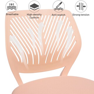 Foto 4 | Foto 4 | Silla De Escritorio Furniturer Sin Brazos Para Niños  Altura Ajustable - Venta Internacional.