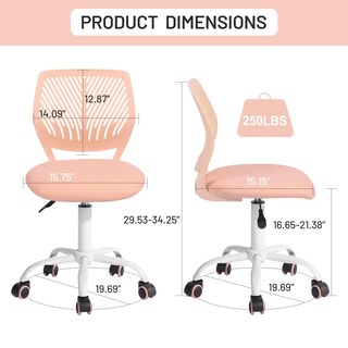 Foto 7 | Foto 7 | Silla De Escritorio Furniturer Sin Brazos Para Niños  Altura Ajustable - Venta Internacional.