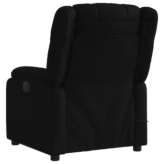 Foto 5 | Foto 5 | Sillón Reclinable Eléctrico Para Masajes Vidaxl Tela Negra - Venta Internacional.