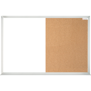 Foto 1 | Foto 1 | Pizarra Pintarrón Corcho Mixto White Star Alfra 90x120 Cm