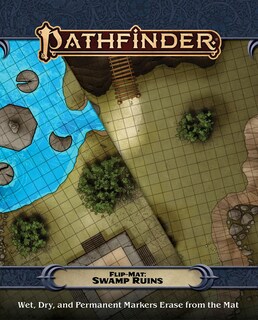 Foto 1 | Foto 1 | Accesorio De Juego Pathfinder Flip-mat Swamp Ruins - Venta Internacional.