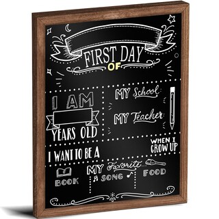 Foto 1 | Foto 1 | Consejo Escolar Aberlls Para El Primer Y El Último Día, 28 X 36 Cm, Doble Cara - Venta Internacional.