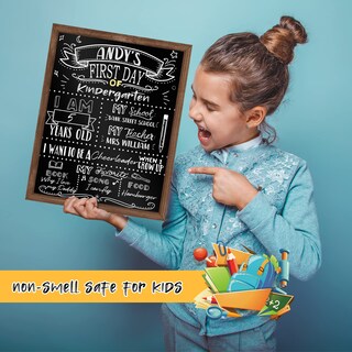 Foto 5 | Foto 5 | Consejo Escolar Aberlls Para El Primer Y El Último Día, 28 X 36 Cm, Doble Cara - Venta Internacional.