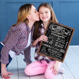 Foto 6 | Foto 6 | Consejo Escolar Aberlls Para El Primer Y El Último Día, 28 X 36 Cm, Doble Cara - Venta Internacional.