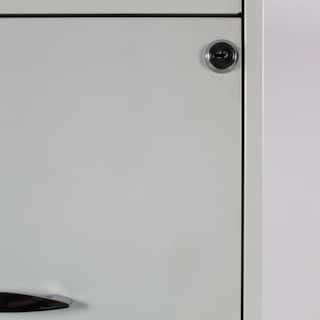 Foto 5 | Foto 5 | Archivero Mundo In color Blanco con 3 Gavetas