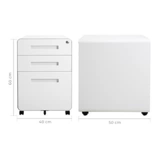 Foto 5 | Foto 5 | Archivero Metalico Organizador 2+1 Gavetas Muebles Oficina Bonn Mundo In