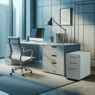 Foto 7 | Foto 7 | Archivero Metalico Organizador 2+1 Gavetas Muebles Oficina Bonn Mundo In