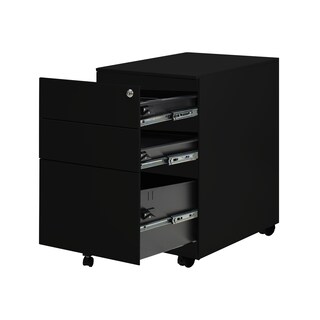 Foto 4 | Foto 4 | Archivero Metalico Organizador 2+1 Gavetas Sarre Mundo In Color Negro
