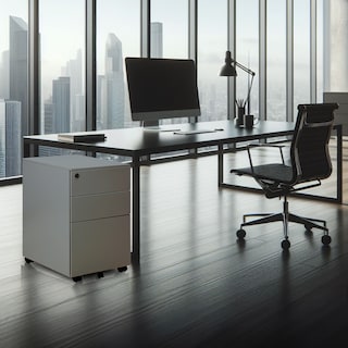 Foto 7 | Foto 7 | Archivero Metalico Organizador 2+1 Gavetas Sarre Mundo In Color Gris
