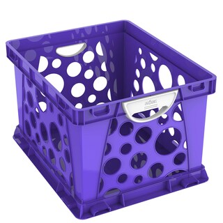 Foto 2 | Foto 2 | File Crate Storex Premium Letter, Documento Legal, Morado, Paquete De 3 - Venta Internacional.