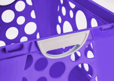 Foto 4 | Foto 4 | File Crate Storex Premium Letter, Documento Legal, Morado, Paquete De 3 - Venta Internacional.