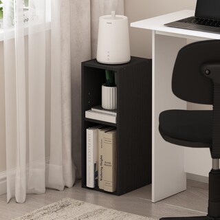 Foto 3 | Foto 3 | Estantería De Almacenamiento Furinno Fulda, 2 Niveles, Blackwood - Venta Internacional.