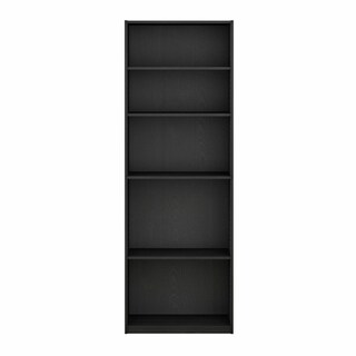 Foto 6 | Foto 6 | Librería Furinno Jaya Simply Home Con 5 Estantes Y 5 Niveles, Negra - Venta Internacional.