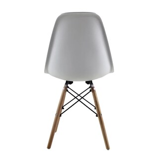 Foto 3 | Foto 3 | Escritorio Resen Roble y Silla Eames Blanca Mundo In