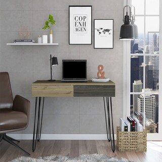 Foto 5 | Foto 5 | Escritorio Mumbai 4 Patas color Carbón Virtual Muebles