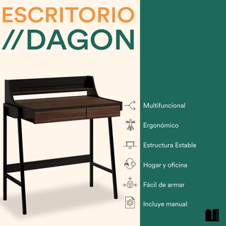 Foto 2 | Foto 2 | Escritorio Mubson Dagon color Café