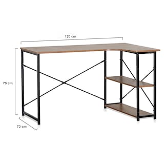 Foto 2 | Foto 2 | Escritorio con Repisa Inferior Magma Life color Marrón