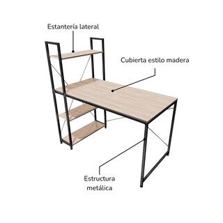 Foto 7 | Foto 7 | Escritorio Top Living Desk-4 Beige