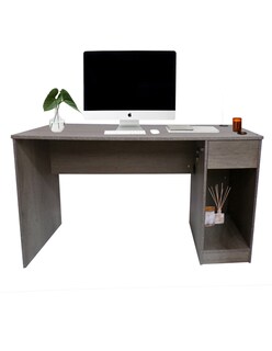 Foto 2 | Foto 2 | Escritorio ESC-101-LO Gris Modelo Ejecutivo con Cajón y Llave