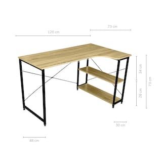 Foto 4 | Foto 4 | Escritorio Top Living Desk-12 Marrón Claro