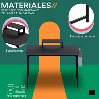 Foto 3 | Foto 3 | Escritorio Minimalista Mubson. Mesa De Trabajo Olten