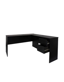 Foto 2 | Foto 2 | Escritorio Negro en Forma L