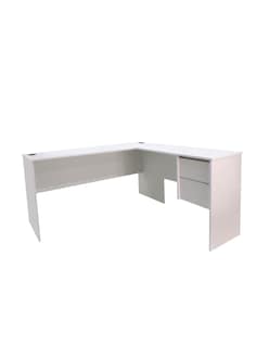 Foto 1 | Foto 1 | Escritorio Blanco Forma L