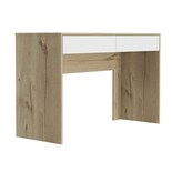 Escritorio Acre, Color Beige Virtual Muebles