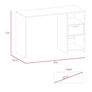 Foto 7 | Foto 7 | Escritorio Malasia, Wengue Virtual Muebles