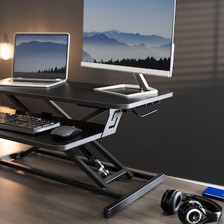 Foto 6 | Foto 6 | Elevador De Escritorio Vivo Desk-v000s, Altura Ajustable 81 Cm, Negro - Venta Internacional.